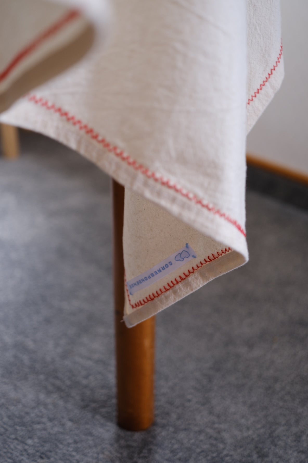 Cardinal Thread Tablecloth